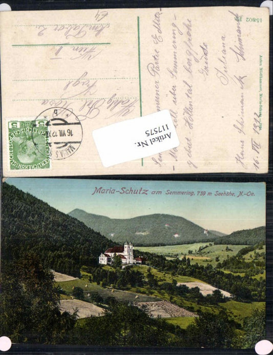 117575,Maria Schutz am Semmering 1912