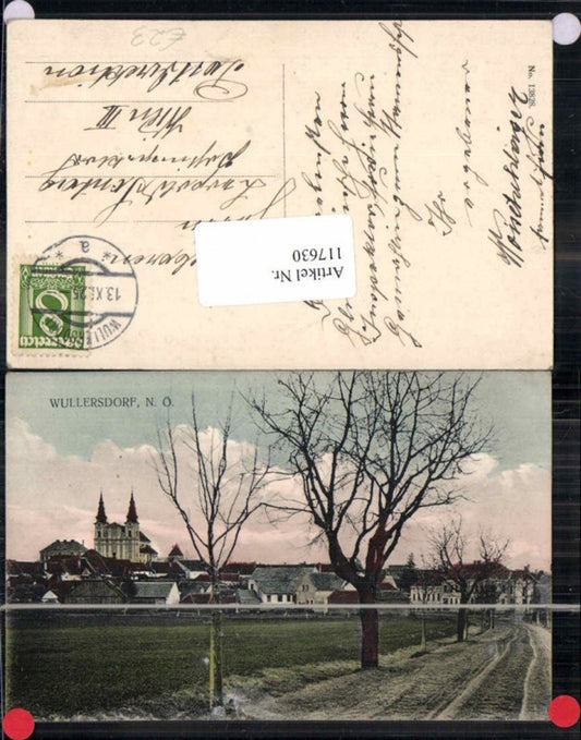 117630,Wullersdorf bei Hollabrunn seltene Partie 1925