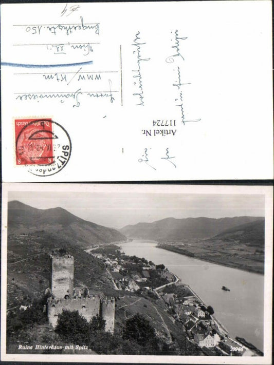 117724,Ruine Hinterhaus bei Spitz Wachau