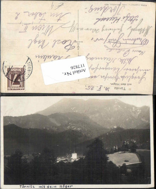 117826,Türnitz m. Höger 1925