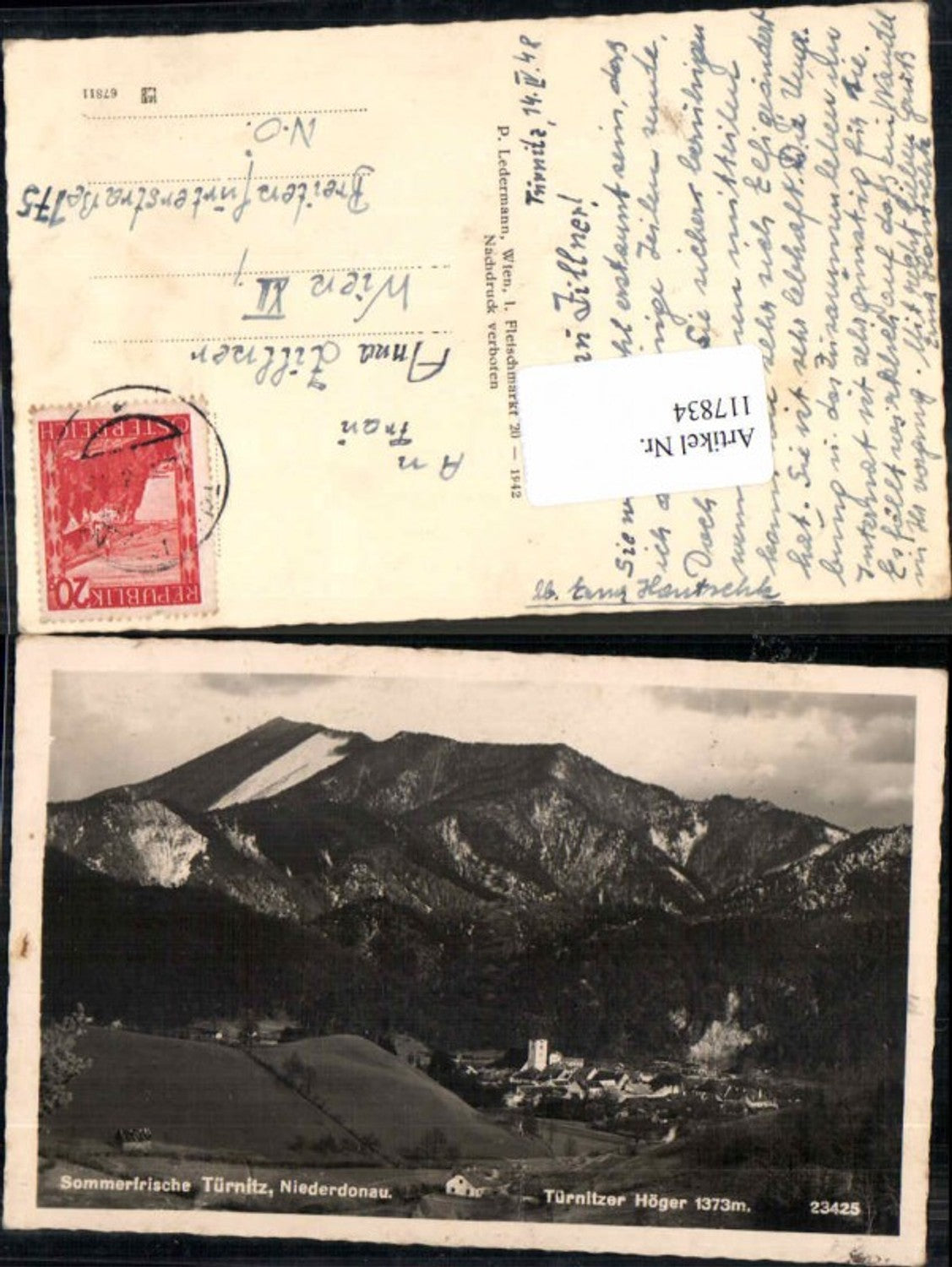 117834,Türnitz Niederdonau