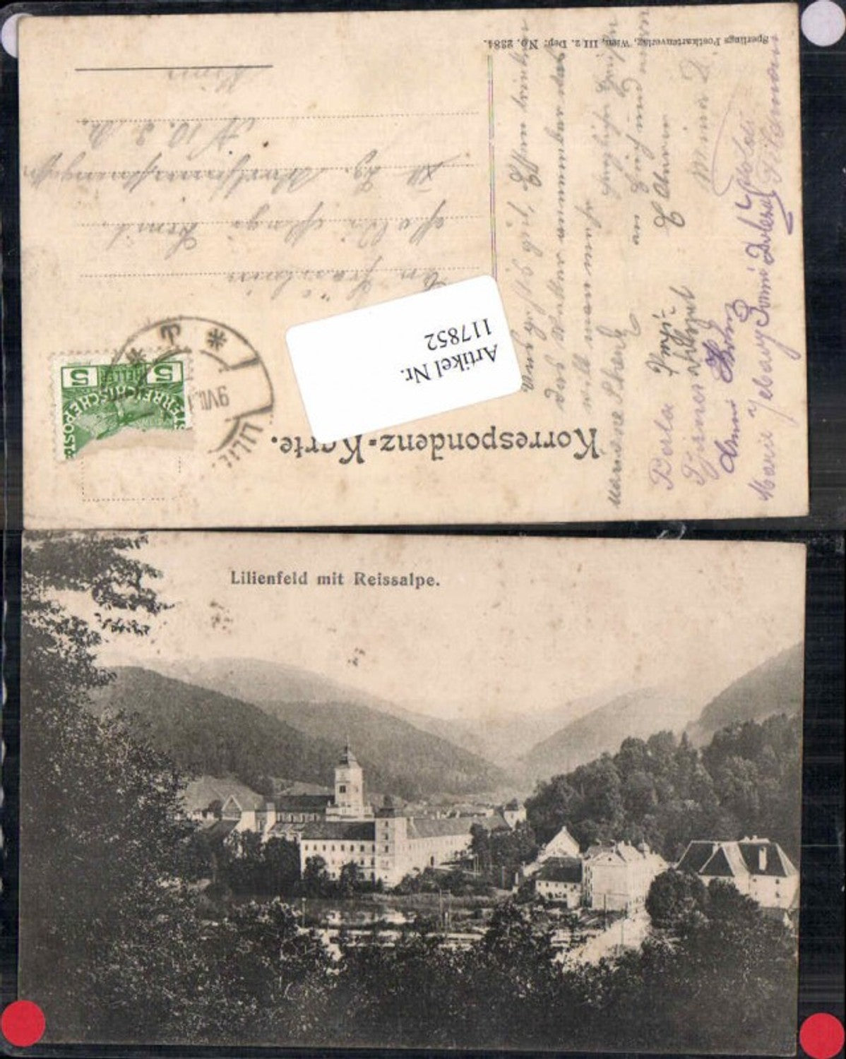 117852,Lilienfeld m. reisalpe