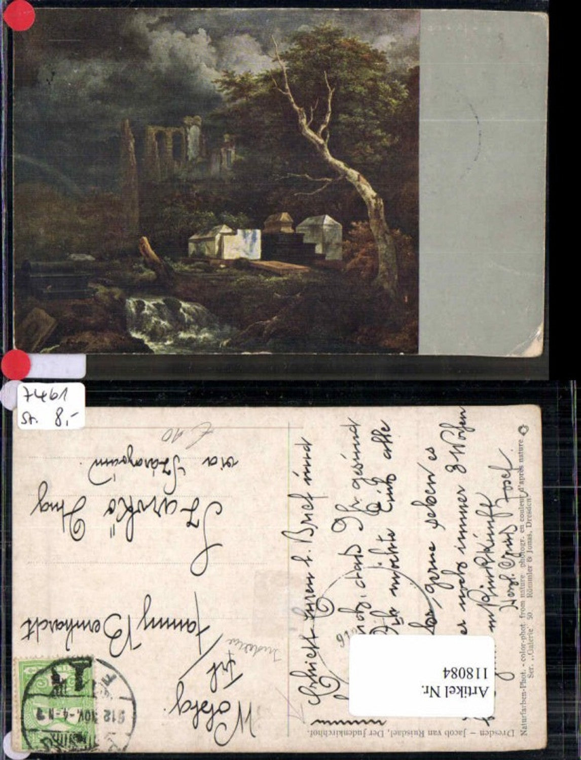 118084,Jacob van Ruisdael Juden Judenfriedhof Judaica