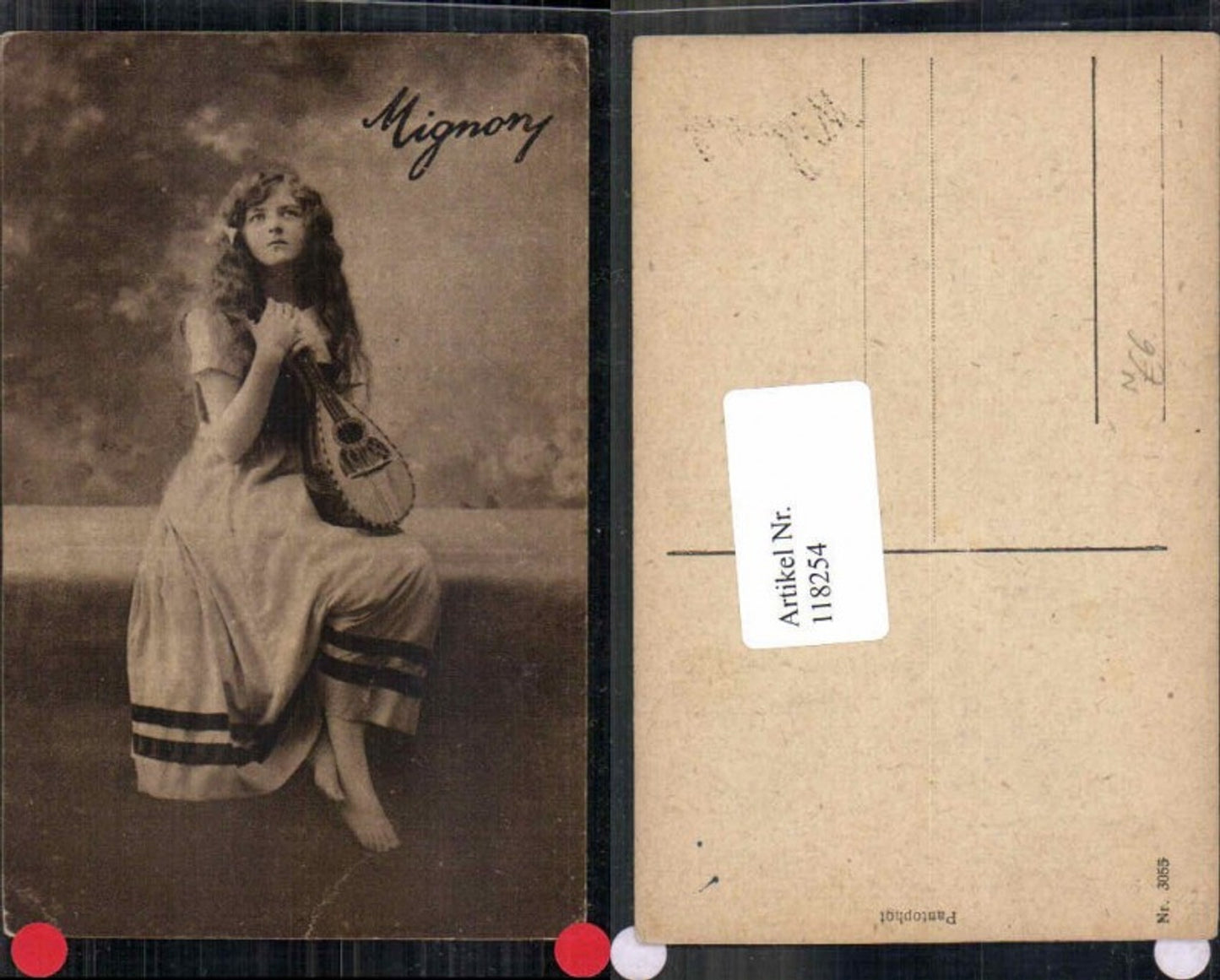 118254,Mädchen als Mignon Ziegeuner Gypsy Girl Poor Sad Girl