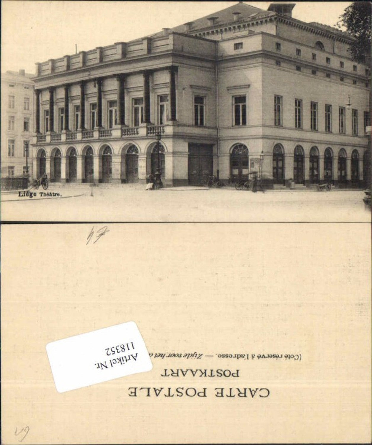 118352,Liege Theater 1910