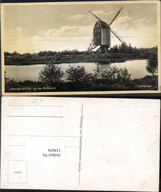 118656,Stendermölle Windmühle Windrad b. Rutbeek Lonneker