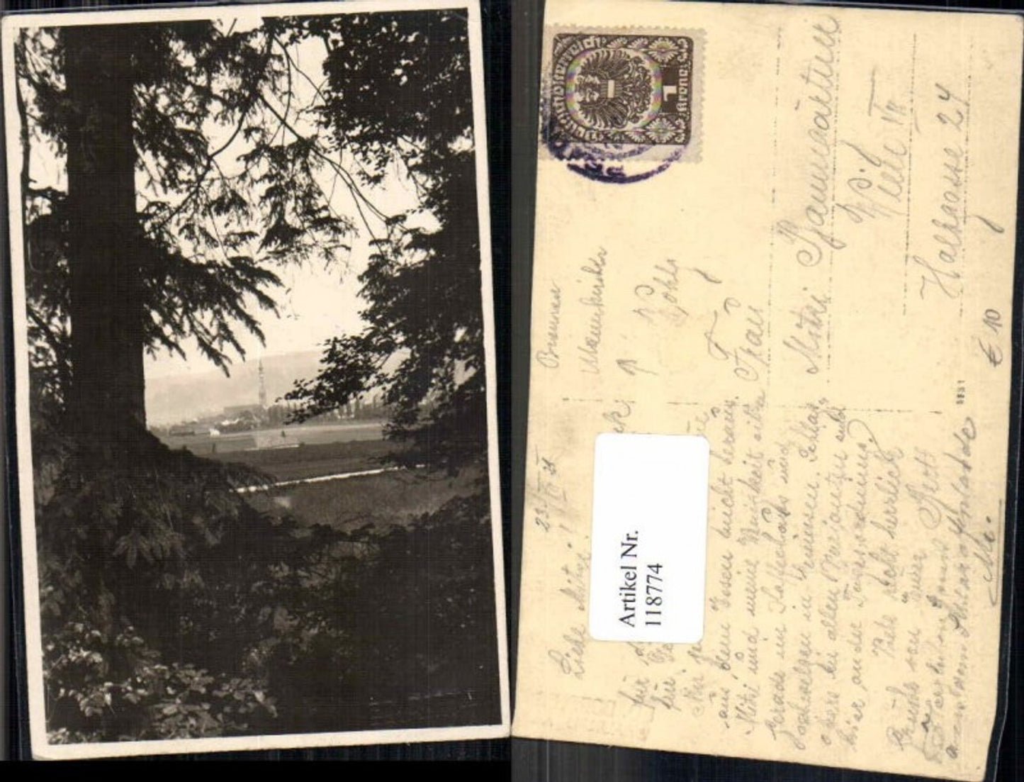 118774,Fotokarte Mauerkirchen Braunau am Inn 1920