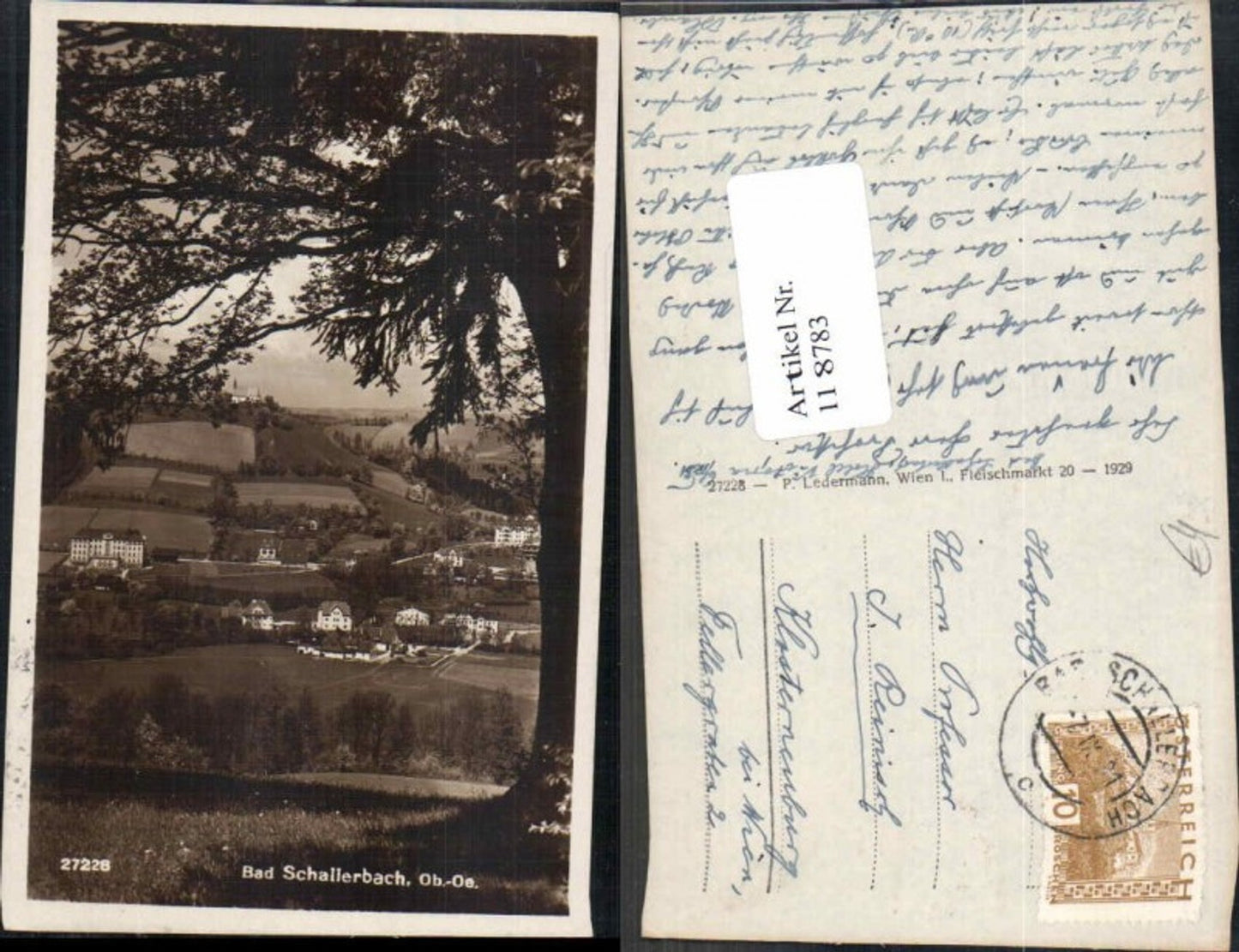 118783,Schallerbach Totale 1920