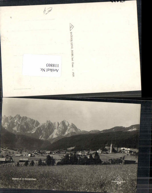 118803,Gosau m. Donnerkogl pub Lenz 674