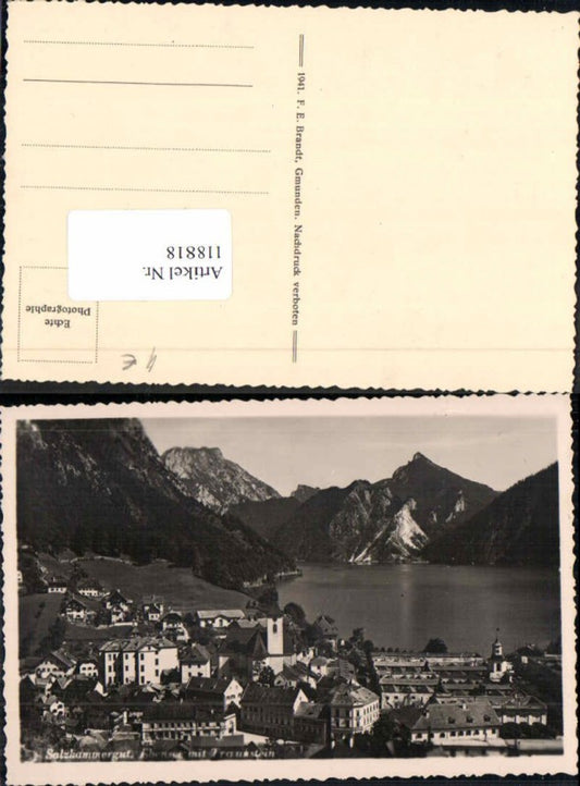 118818,Ebensee m. Traunstein am Traunsee pub Brandt