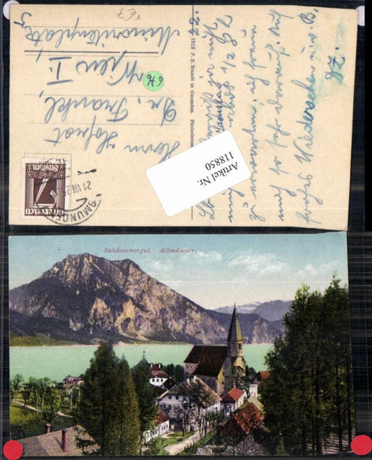 118850,Salzkammergut Altmünster am Traunsee pub 1203