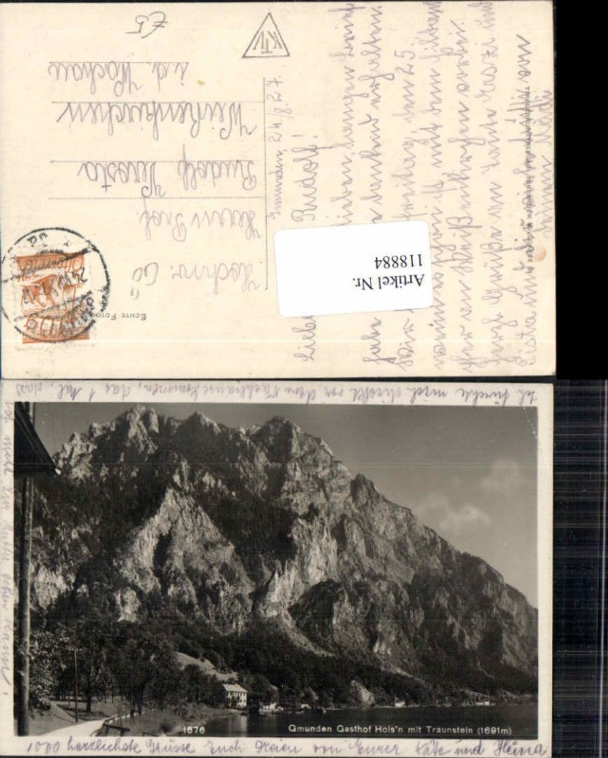 118884,Gmunden Gasthaus Hoisn Traunstein