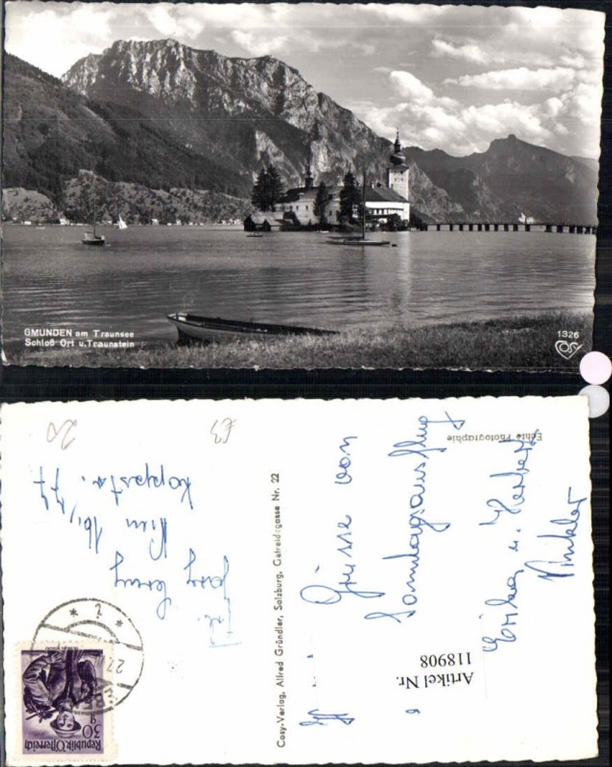 118908,Gmunden am Traunsee Schloss Ort pub Cosy 1326