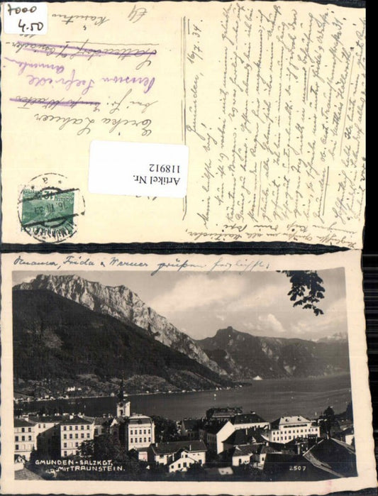 118912,Gmunden m. Traunsee Traunstein
