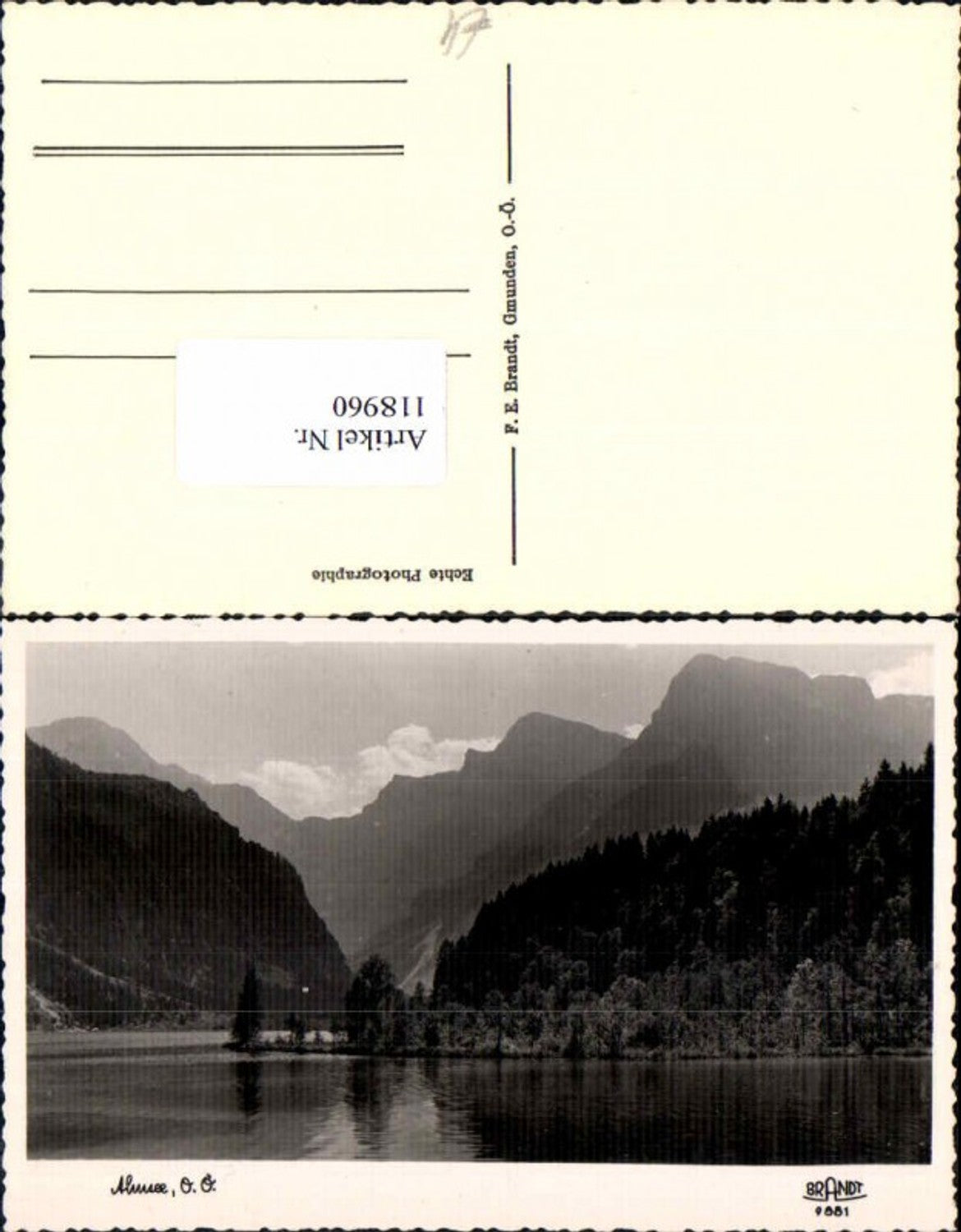 118960,Almsee bei Grünau im Almtal pub Brandt 9881