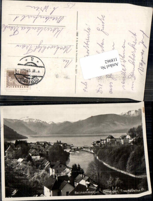 118962,Salzkammergut Gmunden Traunausfluss pub Brandt 5277