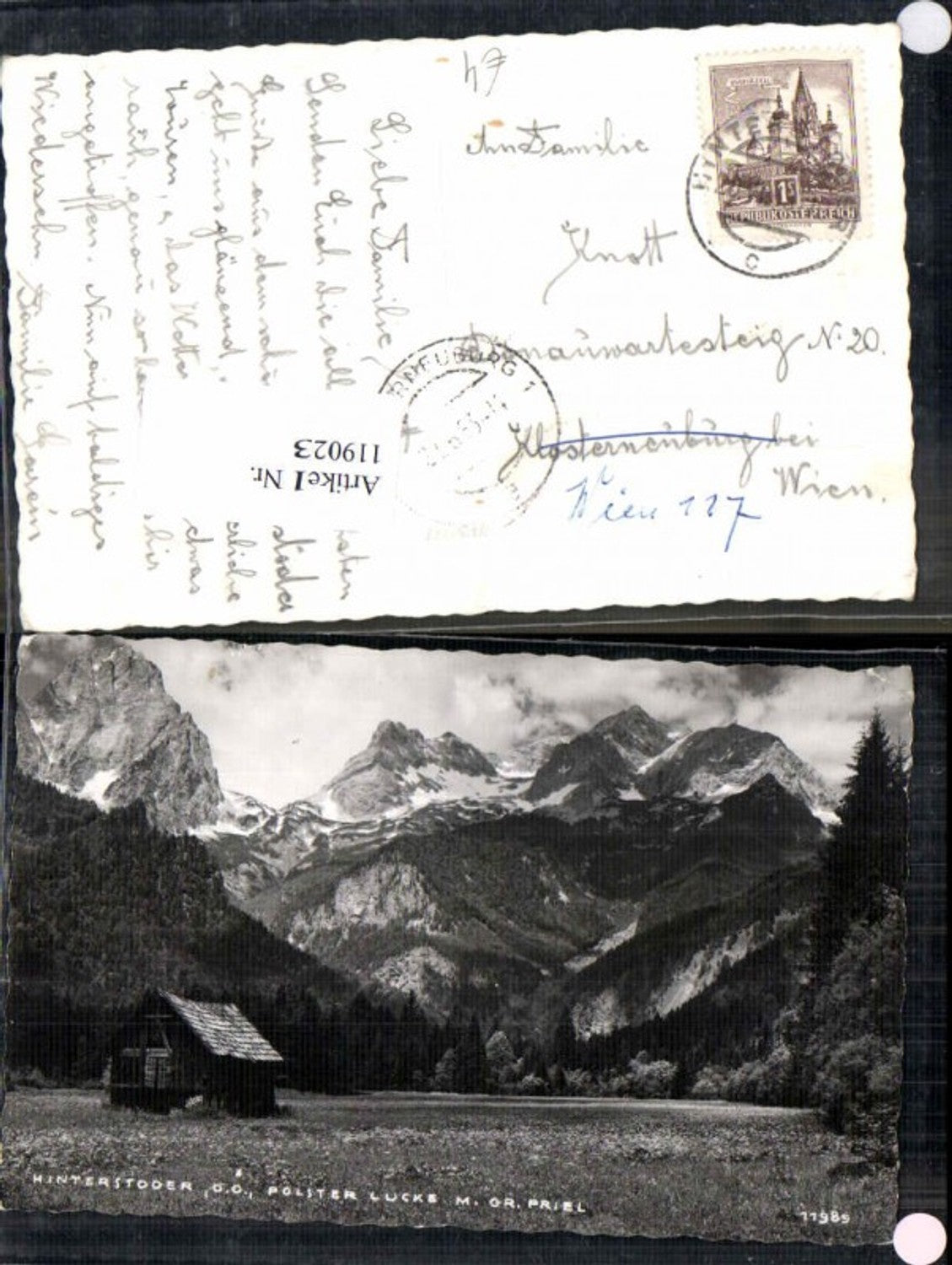 119023,Hinterstoder Polsterlucke m. Priel