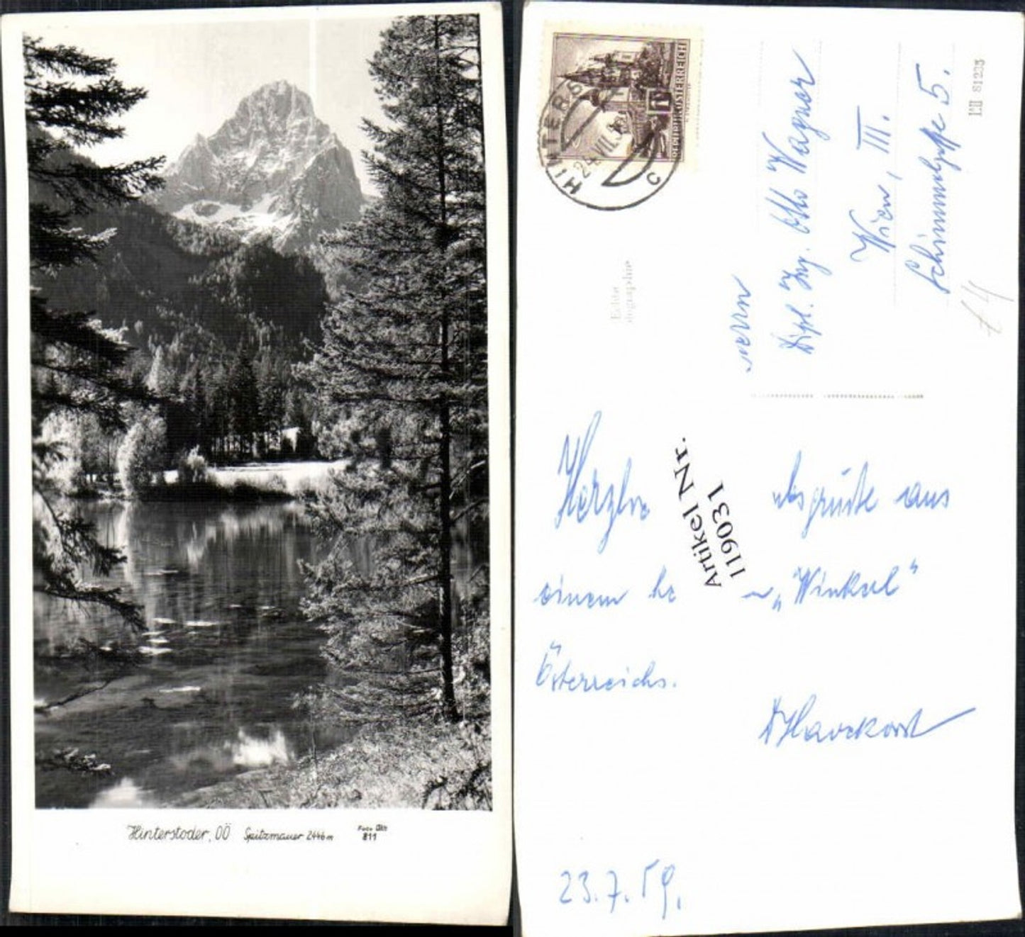 119031,Hinterstoder Spitzmauer pub Foto Oth 811