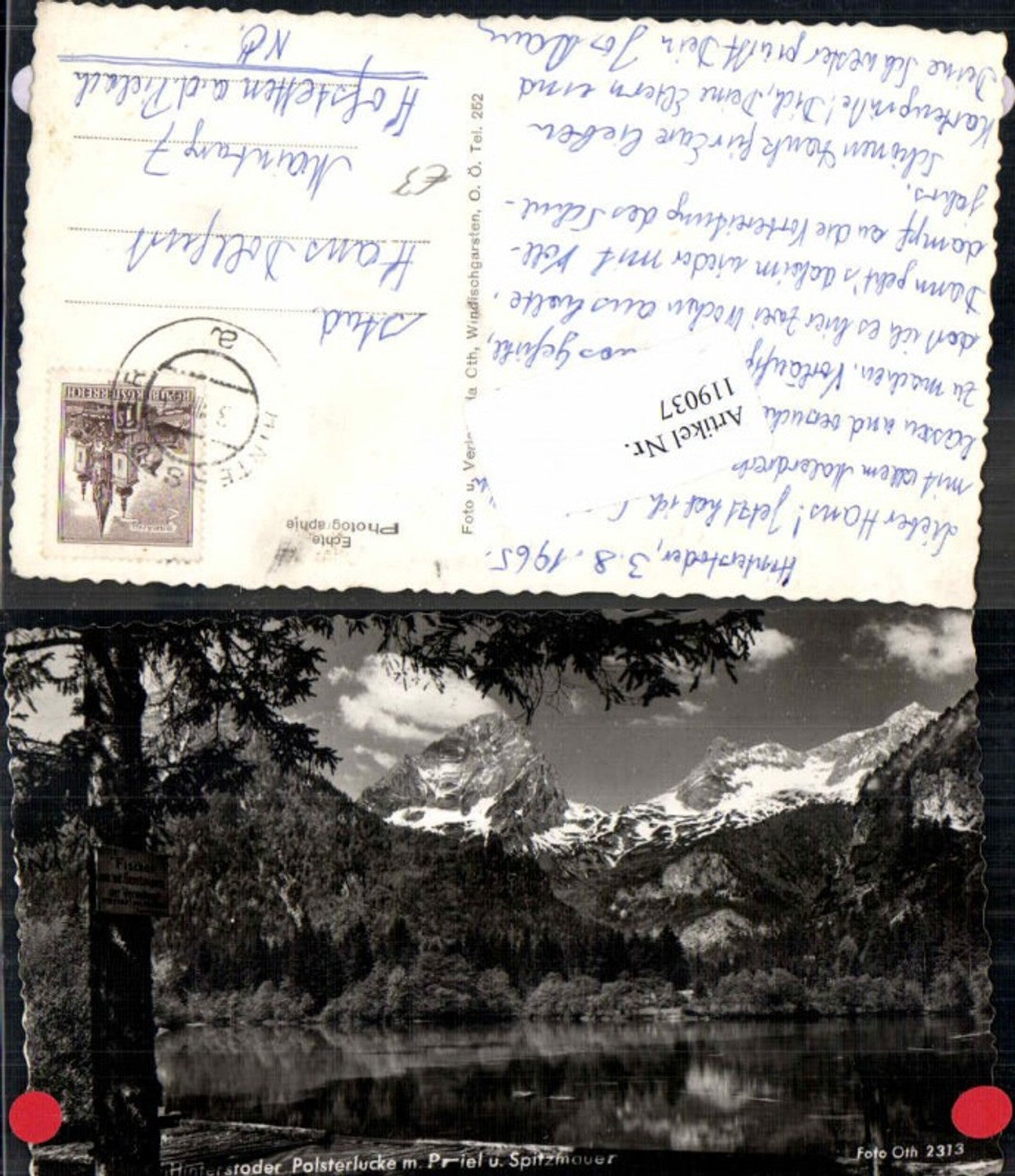 119037,Hinterstoder Spitzmauer pub Foto Oth 2313