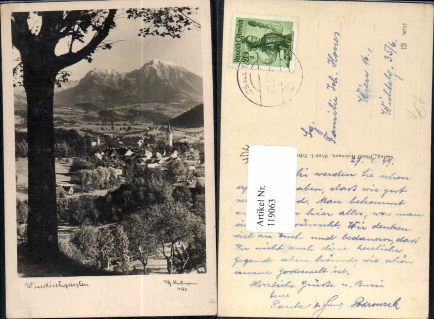 119063,Windischgarsten pub Hubmann Nr 495