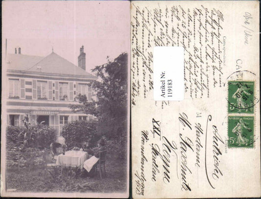 119183,Ville de la Fere Aisne Fotokarte RARE 1920 Picardie Laon