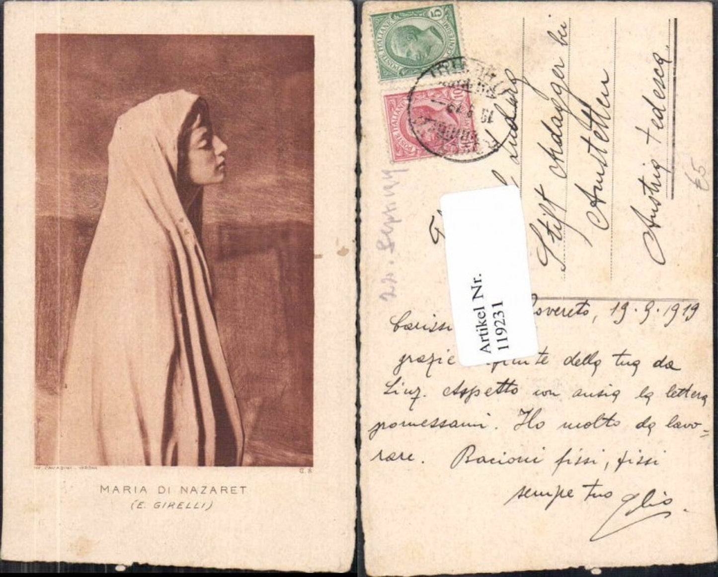 119231,Maria di Nazaret E. Girelli