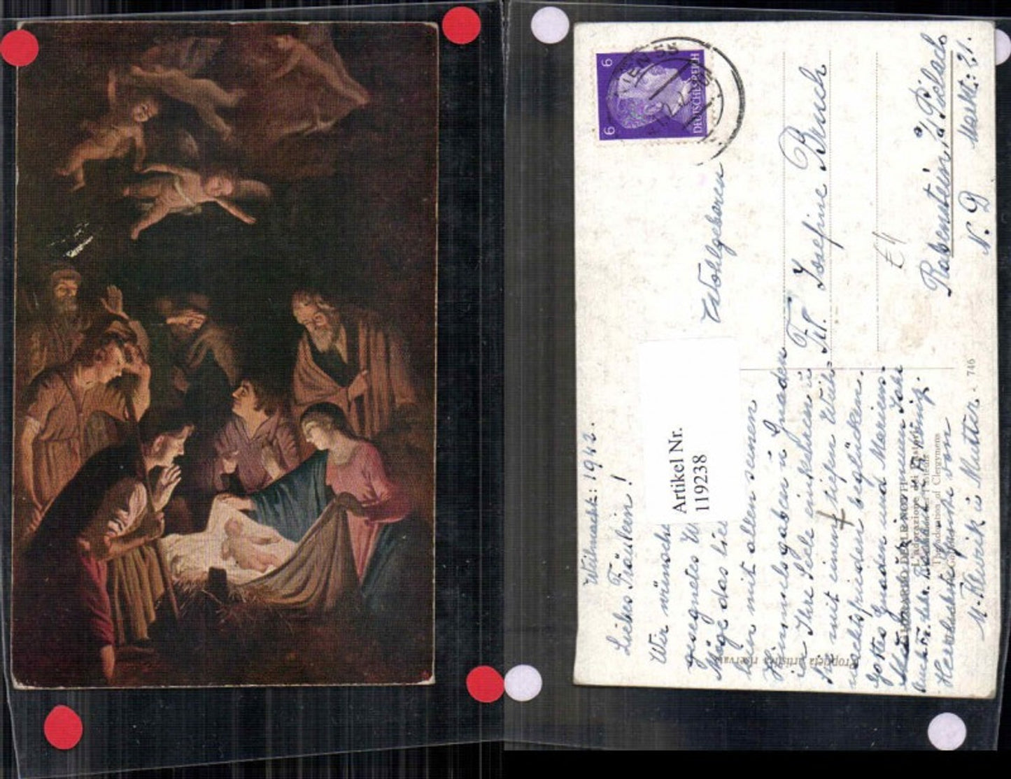 119238,Jesus Weihnachten Stall Engel Krippe