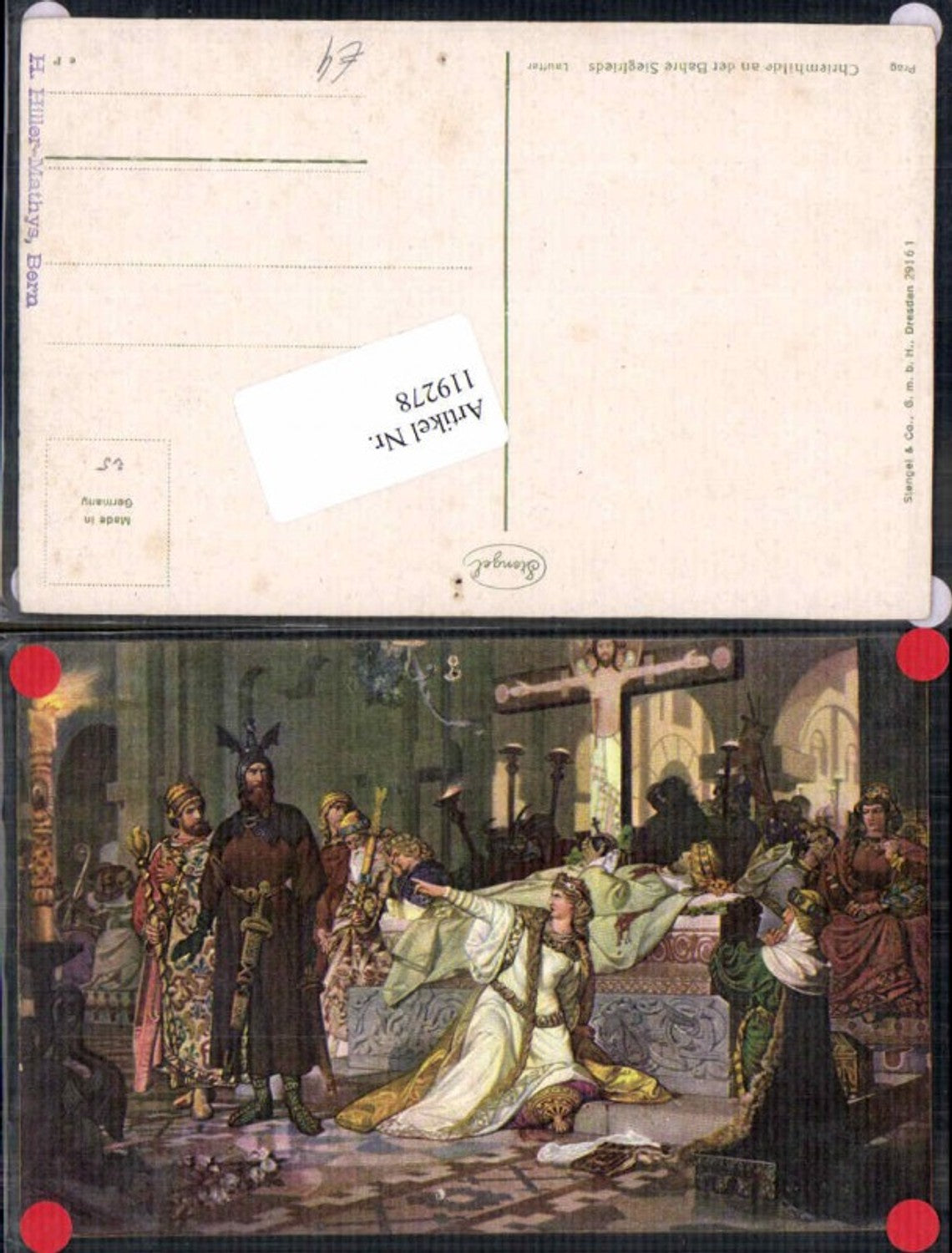 119278,Stengel Co 29161 Chriemhilde a.d. Bahre Sigfrieds