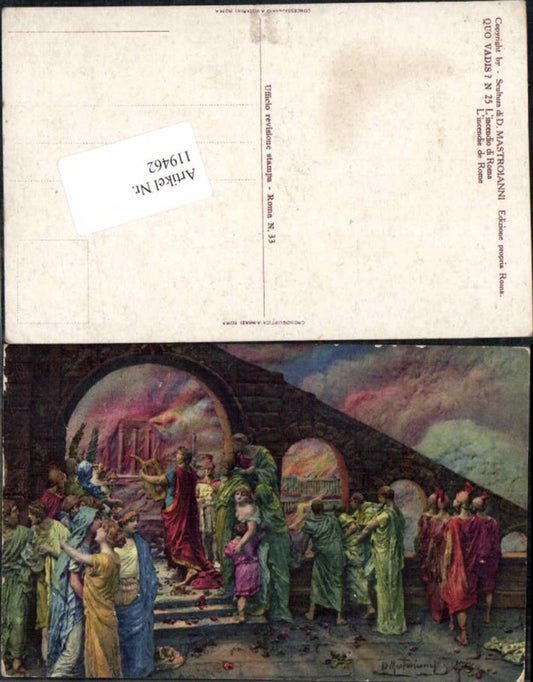 119462,Quo Vadis D. Mastroianni Nr 25