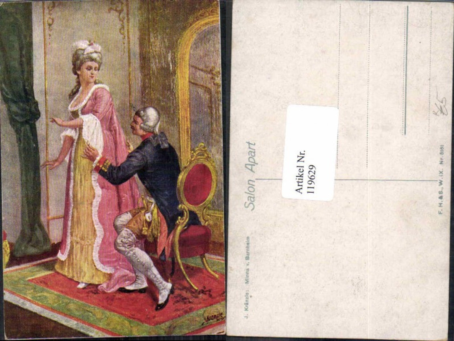 119629,J. Kränzle Minna von Barnheim