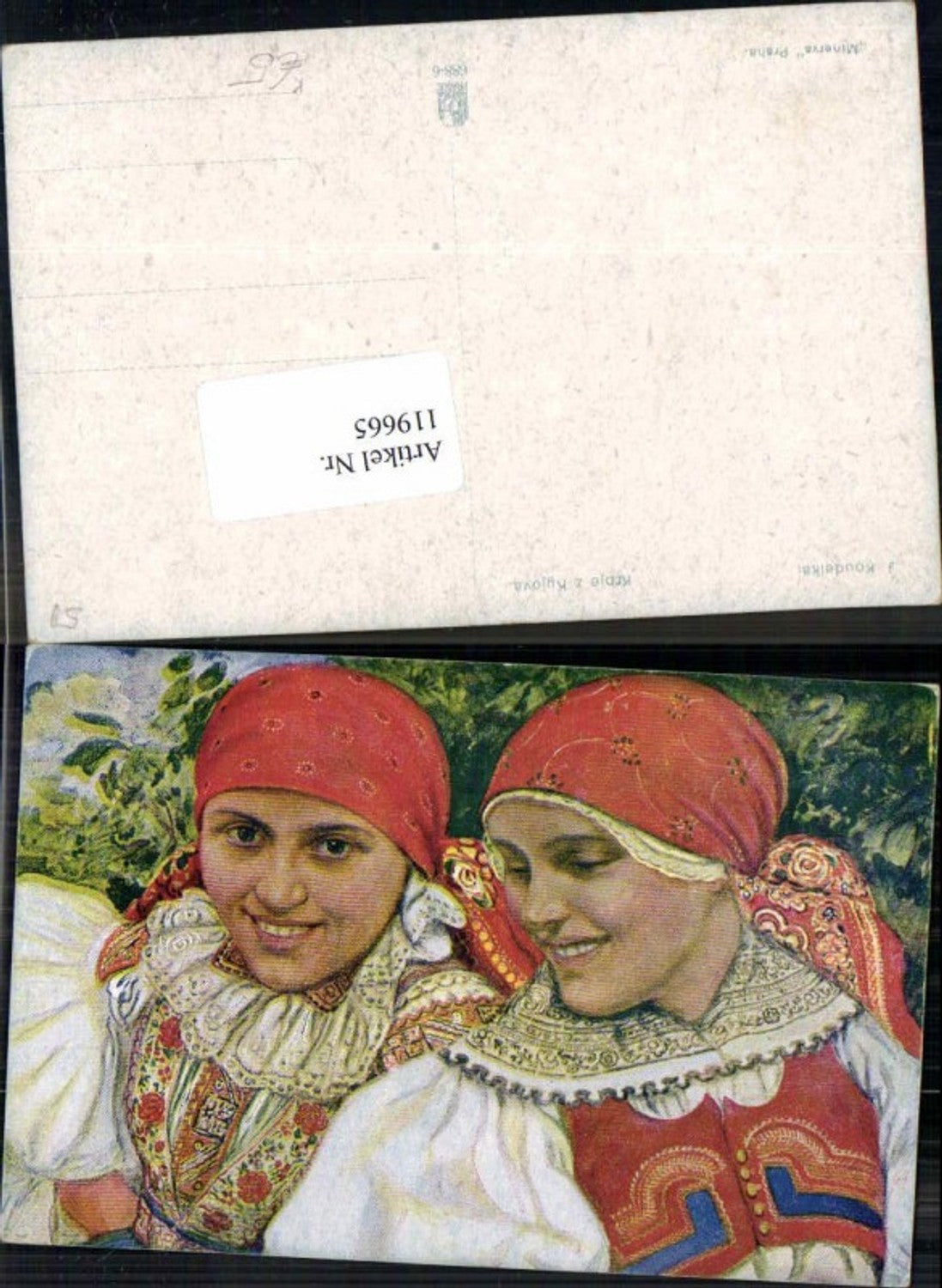 119665,J. Koudelka Tschechien Tschechische Frauen Trachten tracht typen