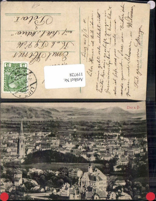 119728,Linz a.d. Donau Totale 1910