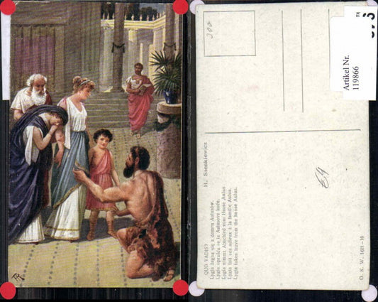 119866,Quo Vadis Lygia nimmt Abschied Sienkiewicz