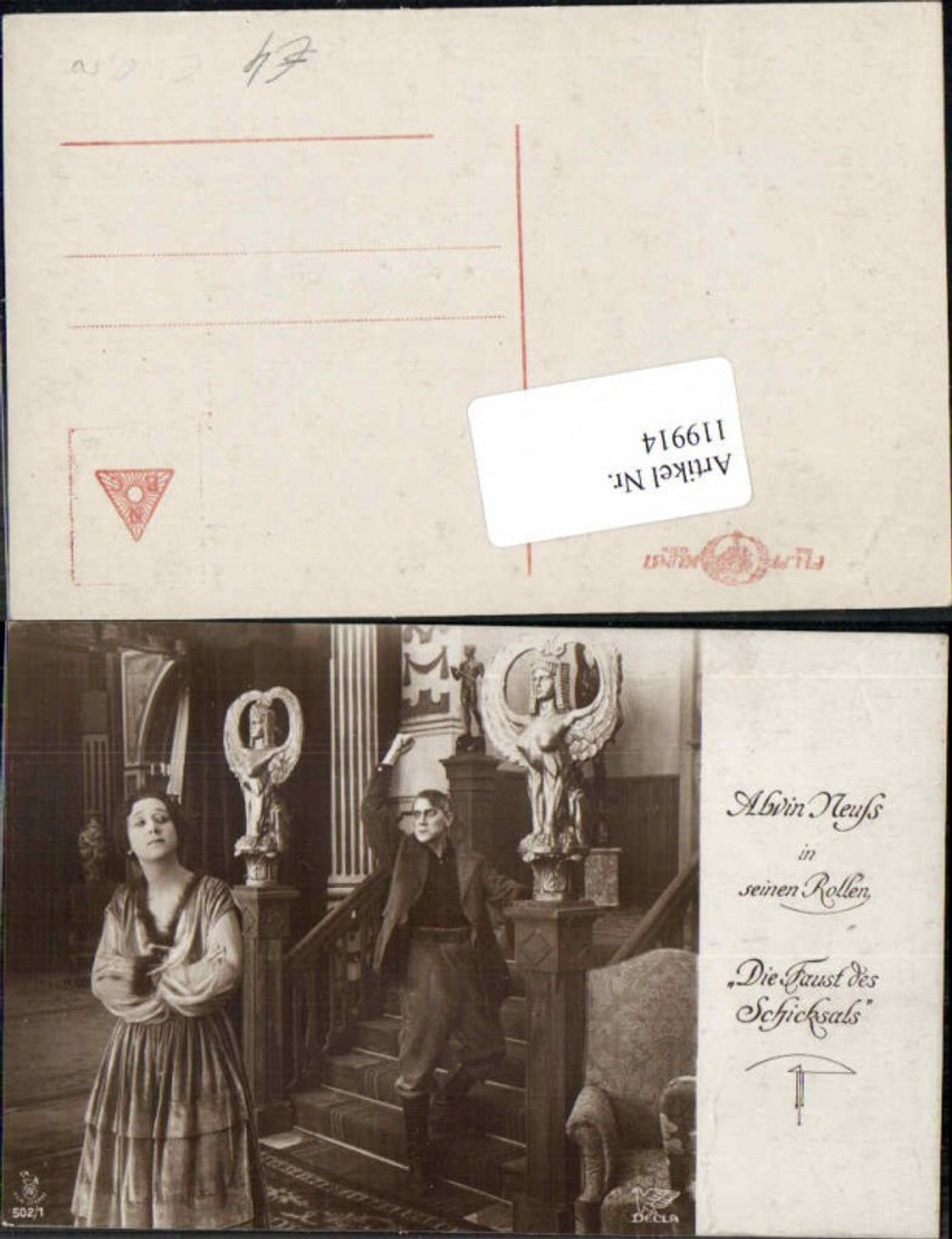 119914,Albin Neuss Die Faust des Schicksals RPH 502-1
