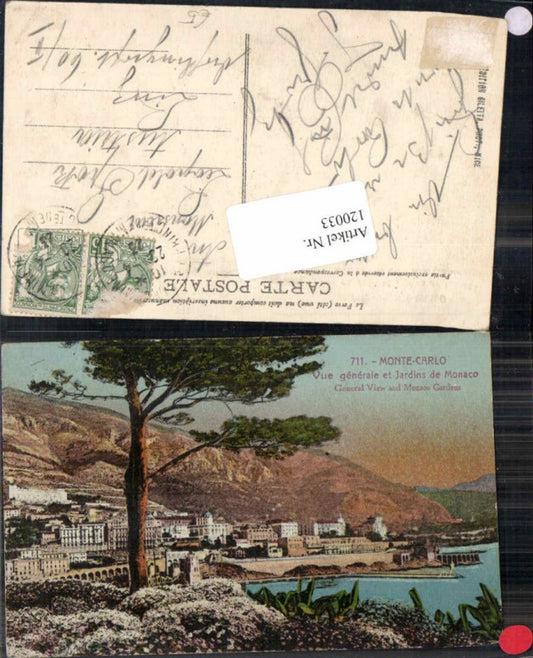 120033,Monte Carlo Jardins Monaco
