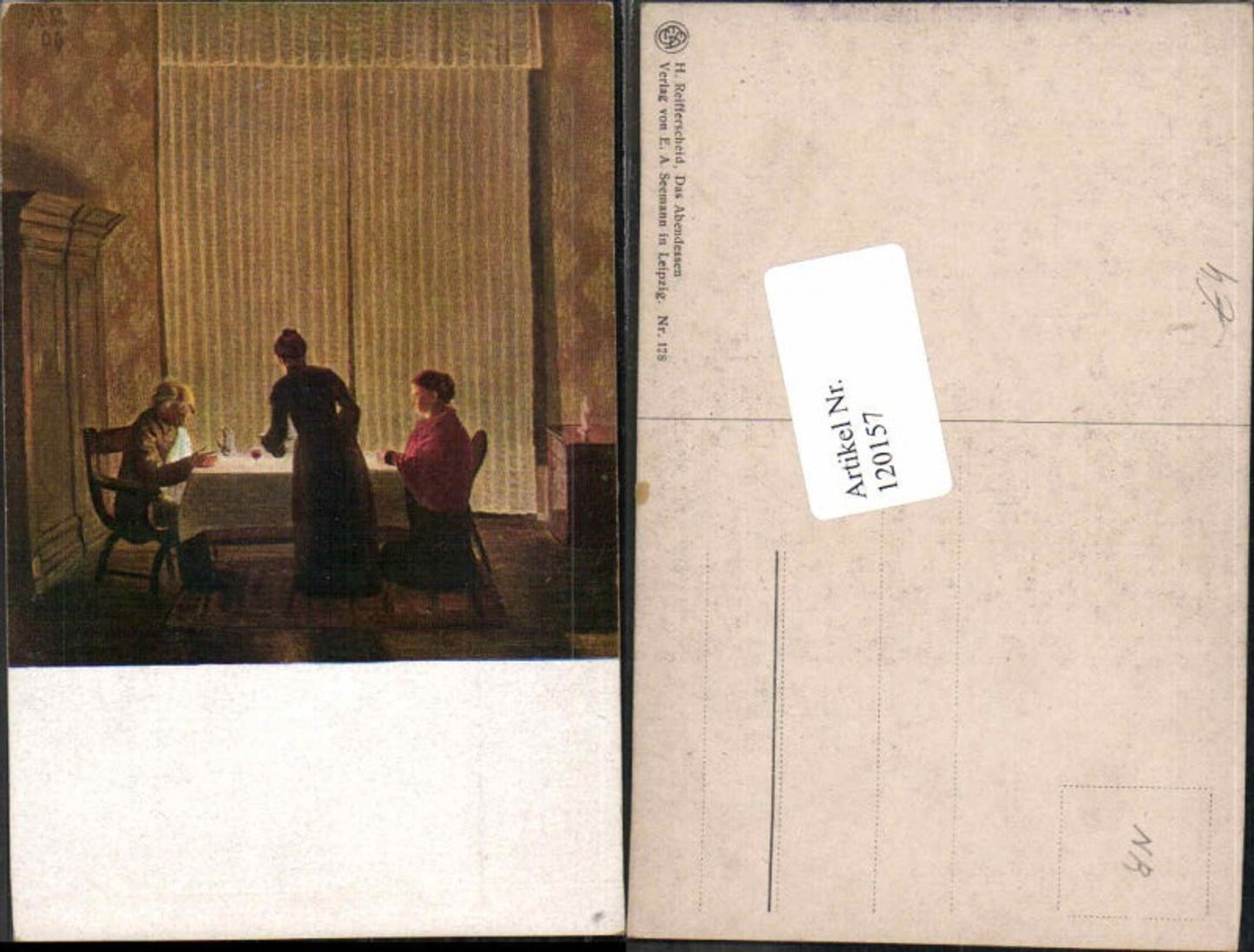 120157, H. Reifferscheid Dinner
