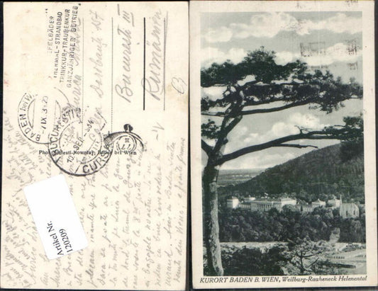 120209,Baden bei Wien Weilburg Rauheneck Helenenthal helenental