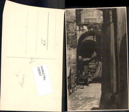 120267,Krems a.d. Donau FotoAK gasse im Ort seltene AK