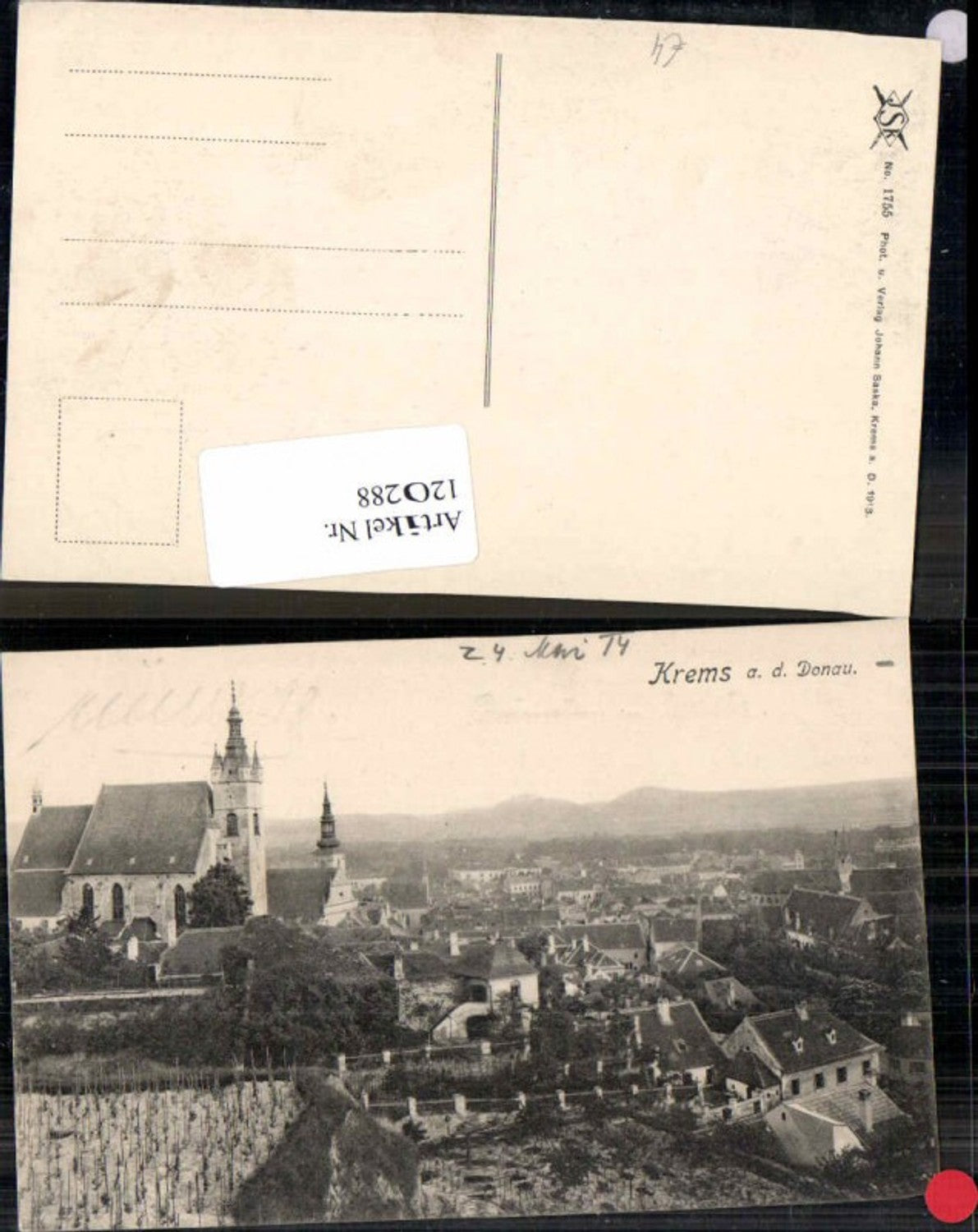 120288,Krems a.d. Donau pub Saska nr 1755