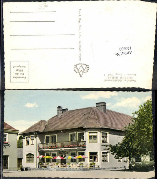 120300,Krumau am Kamp Gasthaus Märkl