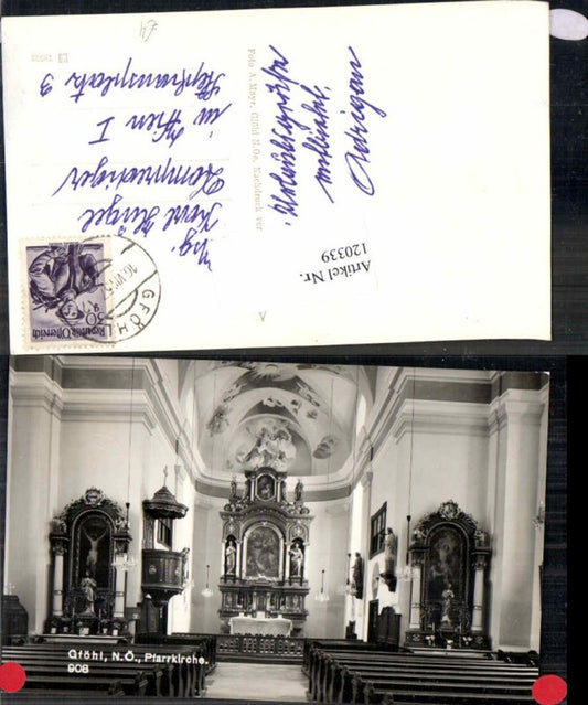120339,Gföhl Kirche Innen