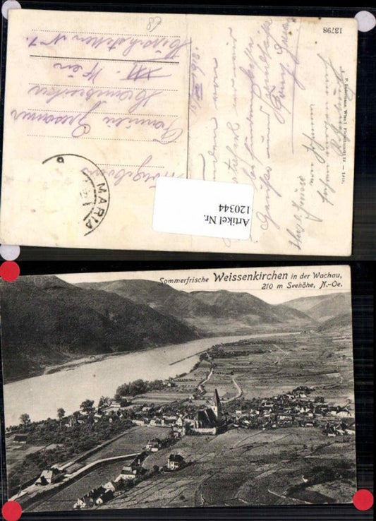 120344,Sommerfrische Weissenkirchen in der Wachau Tolle AK 1910