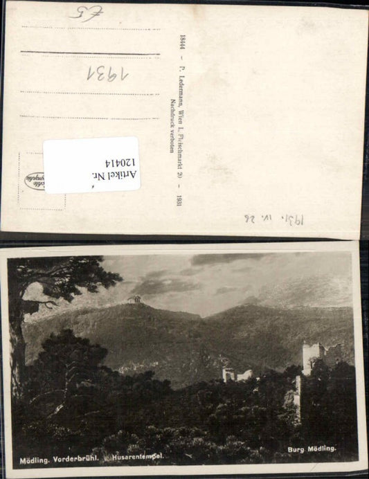 120414,Mödling Vorderbrühl Wien Husarentempel