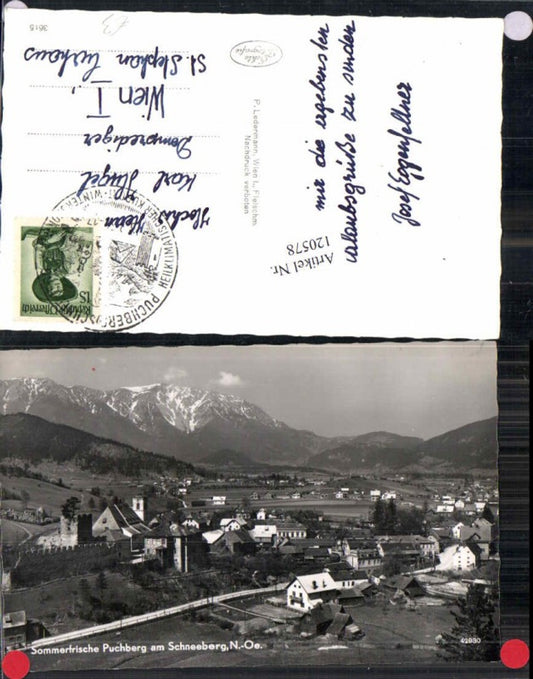 120578,Puchberg am Schneeberg Ortsansicht