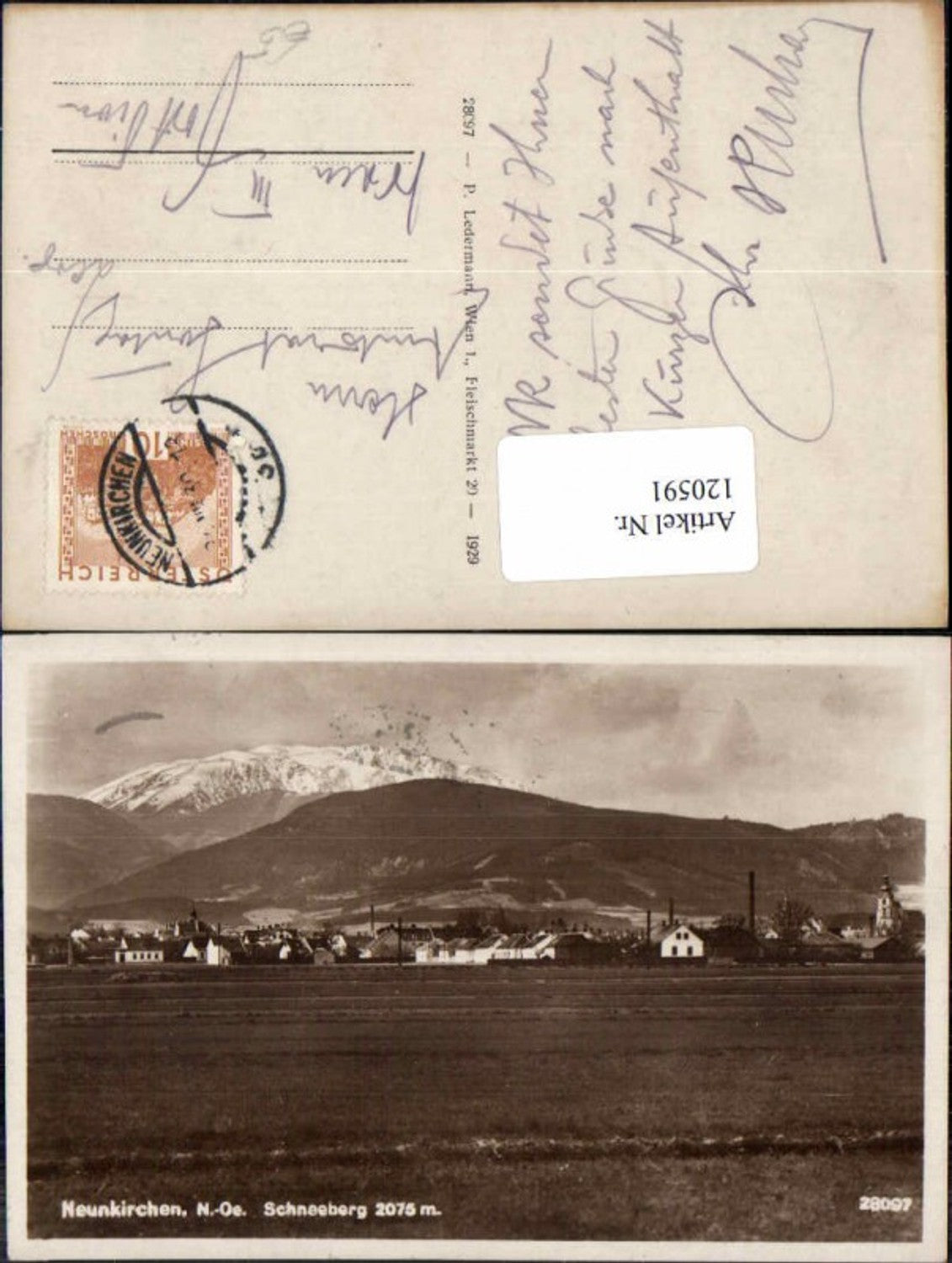 120591,Neunkirchen m. Schneeberg 1929