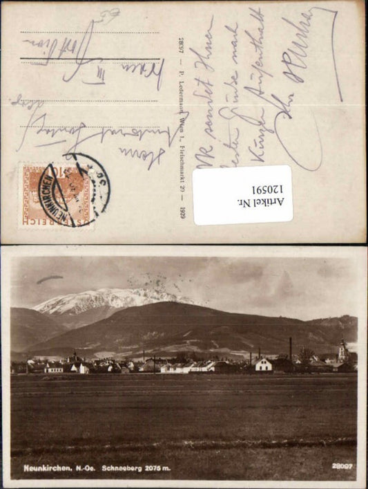 120591,Neunkirchen m. Schneeberg 1929