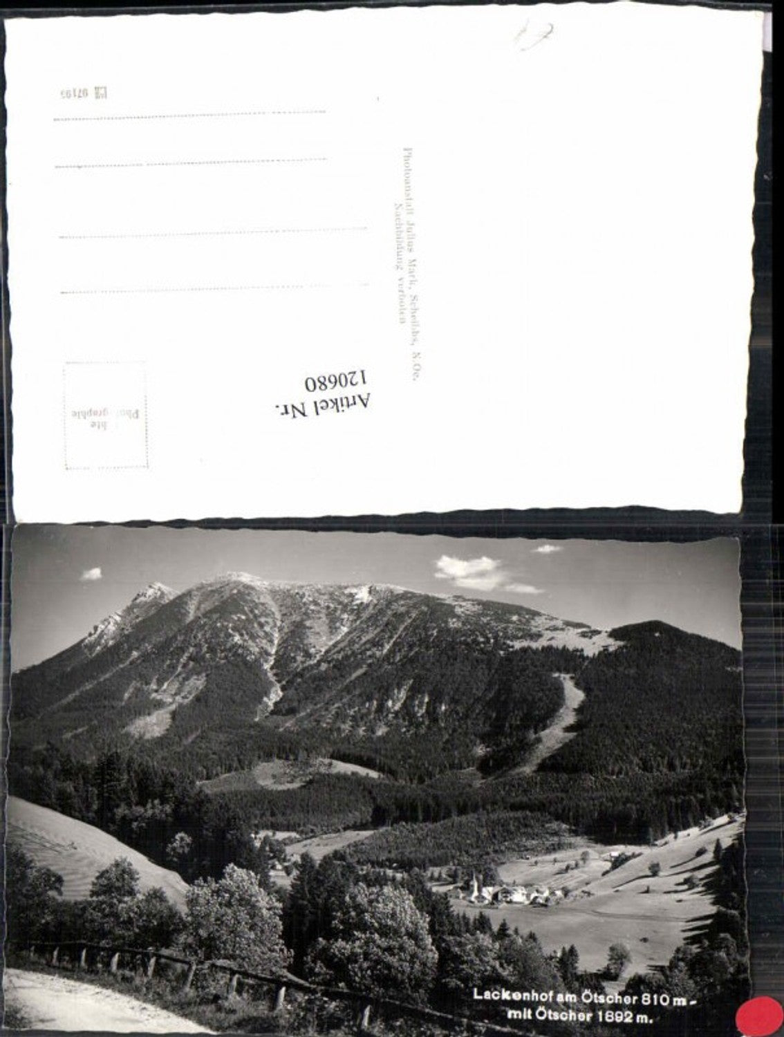 120680,Lackenhof am Ötscher Wegansicht