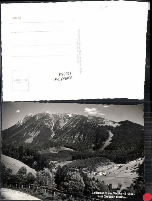120680,Lackenhof am Ötscher Wegansicht