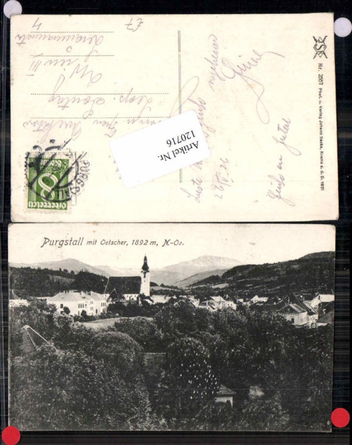 120716,Purgstall a.d. Erlauf m. Ötscher