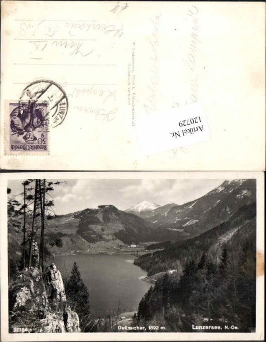 120729,Lunzersee Lunz am See m. Ötscher